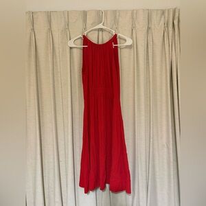Kate Spade Vibrant Red Maxi Dress
